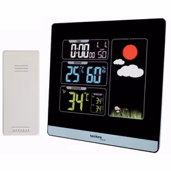 Technoline WS 6448 stazione meteorologica digitale Nero