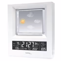 Technoline WS 6620, Bianco, Igrometro da interno, Termometro da interno, Barometro da esterno, Igrometro per esterno,..., Ter ...