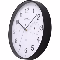 Orologio radiocomandato DCF-77, impostazione completamente automatica, visualizzazione della temperatura interna, display del ...