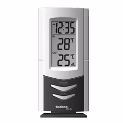 Technoline WS 9170, Nero, Argento, AA / AAA, 71 x 49 x 157 mm, 50 x 28 x 96 mm