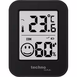 Technoline WS 9417 igrometro e psicrometro Interno Igrometro elettronico Nero - Vista aggiuntiva 2