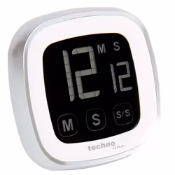 Technoline KT 400, Timer da cucina digitale, Bianco, 99,9 min, Mini Stilo AAA, 76 mm, 25 mm