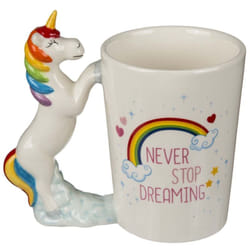 Out Of The Blue - Tazza Unicorno/Materiale: Gres/Dimensioni: 13 x 12 cm