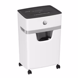 HP OneShred 10MC distruggi documenti Taglio a frammenti 65 dB 22 cm Bianco