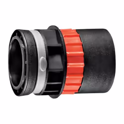 Flex 406-716, Clip ad anello filettata, Safety vacuum, Nero, Rosso, Plastica, Flex, VC 21 L MC VCE 22 M MC VCE 22 M MC V VCE ...