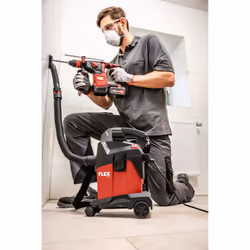 Flex VC 6 L MC Nero, Rosso 1200 W - Vista aggiuntiva 4