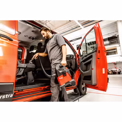 Flex VC 6 L MC Nero, Rosso 1200 W - Vista aggiuntiva 8
