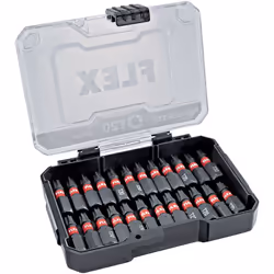 Set inserti Flex DB Bulk composto da 25 bit di qualità: 1" (25 mm). Pratici bit in una box con serratura. Riporre nella box D ...