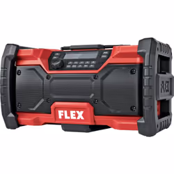 Descrizione del prodotto: Radio digitale cordless da cantiere 12/18 V, Robusta radio da cantiere, adatta alla ricezione DAB+  ...