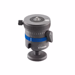 Novoflex CB3 II testa per treppiede Nero, Blu Metallo 1/4, 3/8" Palla (forma)
