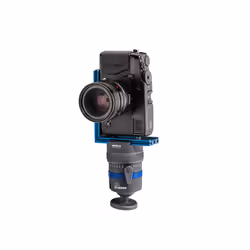 Novoflex CB3 II testa per treppiede Nero, Blu Metallo 1/4, 3/8" Palla (forma)