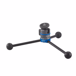 Novoflex BasicPod Mini treppiede Fotocamere digitali/film 3 gamba/gambe Nero, Blu - Vista aggiuntiva 5