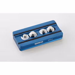 Novoflex Q=PLATE QPL 2, Blu, 1/4, 3/8", 1 pz, 42 mm, 84 mm, 80 g