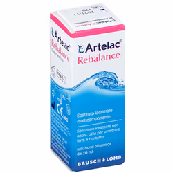 Artelac Rebalance Gocce Oculari Collirio Flacone 10ml
