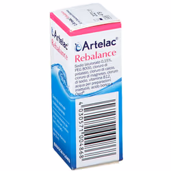 Artelac Rebalance Gocce Oculari Collirio Flacone 10ml
