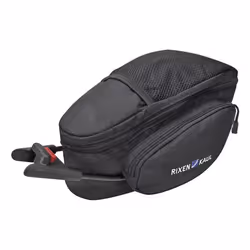 KLICKfix Contour Magnum, Posteriore, Borsa da bicicletta, Vinile, Nero, 6 L, 2 kg