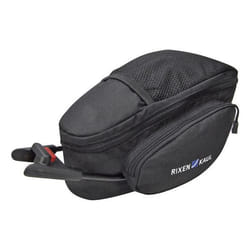 KLICKfix Contour Magnum Posteriore Borsa da bicicletta 6 L Vinile Nero
