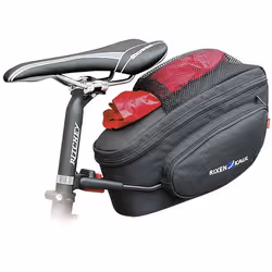 KLICKfix Contour Magnum Posteriore Borsa da bicicletta 6 L Vinile Nero
