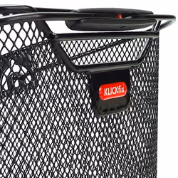 KLICKfix Citymax Posteriore Cestino per biciclette 24 L Nero