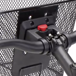 KLICKfix 0391KLIK Cestino e borsa per bicicletta Frontale Cestino per biciclette 16 L Nero - Vista aggiuntiva 5