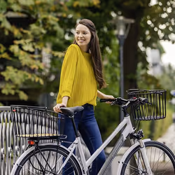 KLICKfix Alumino GT Posteriore Cestino per biciclette 21 L Alluminio Nero - Vista aggiuntiva 4