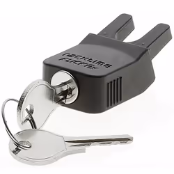 KLICKfix Racktime Lock, Supporto portabiciclette posteriore, Nero