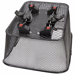 KLICKfix City Basket II Posteriore Cestino per biciclette 20 L Nero - Vista aggiuntiva 4