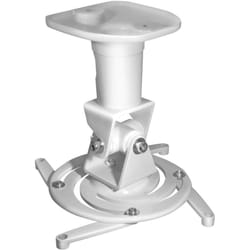 Mywall - My Wall H16-1WL - Supporto da soffitto per proiettore, portata massima 15 kg, distanza dal soffitto 225 mm, colore: Bianco