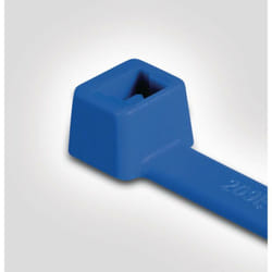 Hellermann tyton 100 fascette 100x2,5 blu 116-01816/b100