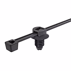 Hellermann Tyton T50RFT7 fascetta Poliammide Nero 500 pz - Vista aggiuntiva 2