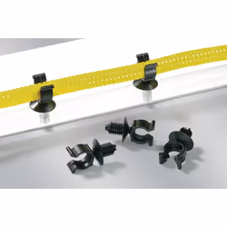 Hellermann Tyton CTC13FT6 fermacavo Nero 500 pz