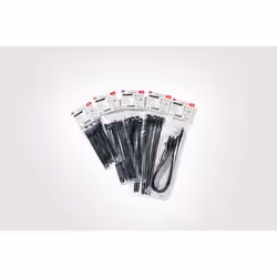 Hellermann Tyton 115-07190, Poliammide, Nero, 4,5 cm, 180 mm, 7 mm, 1,7 mm