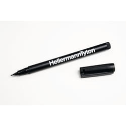 Hellermann Tyton 500-50820 marcatore permanente Tipo di punta Nero 2 pz