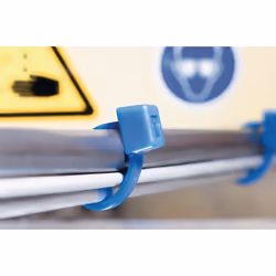 Hellermann Tyton T30R fascetta Etilene tetrafluoroetilene (ETFE) Blu 100 pz - Vista aggiuntiva 2
