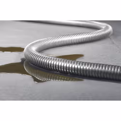 Hellermann Tyton 166-30202, Guaina metallica flessibile (FMC), Acciaio, 600 °C, RoHS, 25 m, 1,29 cm