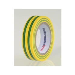 Hellermann tyton helatape flex 15 - nastro isolante in pvc multiuso colore giallo verde 710-00106