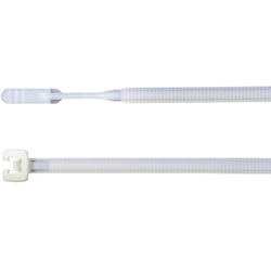 Hellermann Tyton 109-00136 fascetta Poliammide Trasparente 100 pz