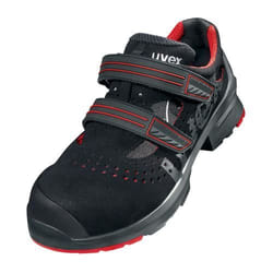 Uvex 85362 Unisex Adulto Nero, Rosso