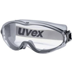 Uvex - ultrasonic 9302285 Occhiali a mascherina incl. Protezione raggi uv Grigio, Nero en 166, en 170 din 166, din 170