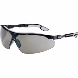 Uvex 9160076, Occhiali di sicurezza, Grigio, Nero, Policarbonato, 1 pz