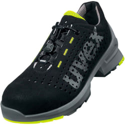 Uvex - Scarpe antinfortunistiche basse 1 S1 src esd 85438 - 38 - Nero/Giallo