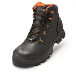 Uvex 65232 Unisex Adulto Nero, Arancione