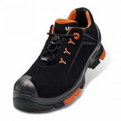 Uvex 65082 Unisex Adulto Nero, Arancione