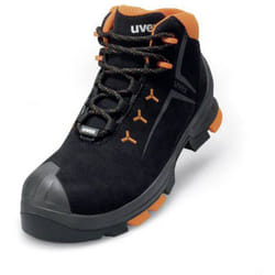 2 6509243 esd Stivali di sicurezza S3 Taglia delle scarpe (eu): 43 Nero, Arancione 1 Paio/a - Uvex