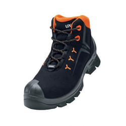 Uvex 65292 Unisex Adulto Nero, Arancione