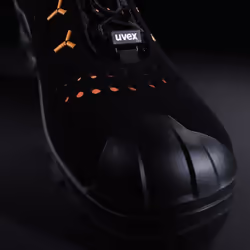 Uvex 65292 Unisex Adulto Nero, Arancione
