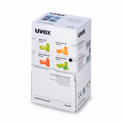 Uvex 2112095, Tappo auricolare riutilizzabile, In-ear, Colori assortiti, 24 dB, 100 pz