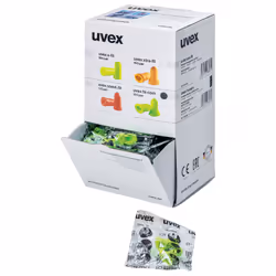 Uvex 2112095 tappo per orecchie Tappo auricolare riutilizzabile Colori assortiti 100 pz