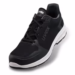 Uvex 65942, Unisex, Adulto, Scarpe da ginnastica antinfortunistiche, Bianco, ESD, P, S1, SRC, Chiusura con lacci