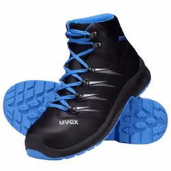 Uvex 2 trend Unisex Adulto Nero, Blu - Vista aggiuntiva 8